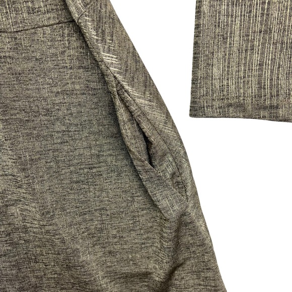 Susan Graver Cardigan Sweater Womens Size 2X Tan Gold Black - Picture 5 of 9